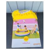 Sun Squad Inflatable 3-Ring Pool