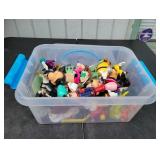 Box of Assorted Toy Figures