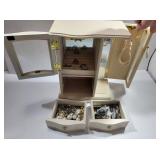 Jewelry Box with Assorted Jewelry