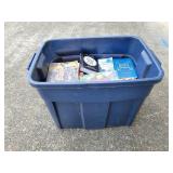 Large Box of Assorted Books with Lid
