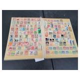Binder of Assorted Stamps