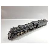 HO Scale Locomotive Engine with Train Car
