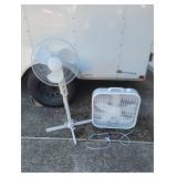 Oscillating Tower Fan & Box Fan