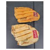 (2) Rawlings Men's Softball Gloves