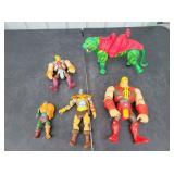 (5) He-Man Figure Lot