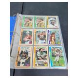 Binder of Assorted Football Cards