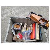 Wooden Car, Cap Gun, Coin Bank, Books & More
