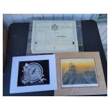 (3) Assorted Art Prints