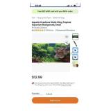 Tropical aquarium background