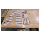 Pink & Brown Scarves