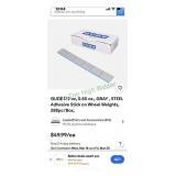 Stick on wheel weights