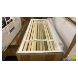 Wooden Twin bed braces