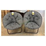 Gray Dish Chairs