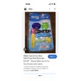 Dive toys and watering wand