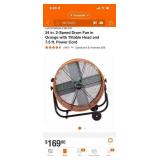 24 in drum fan