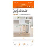 Counter height swivel barstool