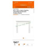 PearlMantels 48in x 42in Full Surround Mantel