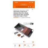 Large undermount kitchen sink