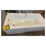 60in x 30in Soaking Bathtub (Left Side Drain)