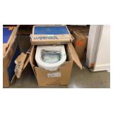 Durant Elongated toilet bowl assembly (bowl only)