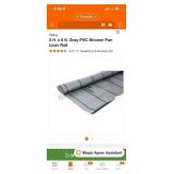 Shower pan liner
