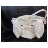 JUMBO EASTER BASKET / WHITE BUNNY!!