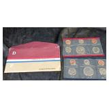 1984 UNCIRCULATED COIN SET D&P MINT MARKS