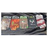 5 NEW CAN COOZIES