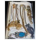 JEWELRY/ OWL NECKLACES+++