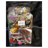 8' JAR OF CRAFT JEWELRY