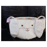 JUMBO EASTER BASKET NEW PLUSH RABBIT