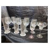 10 PCS/ MISC GLASSWARE