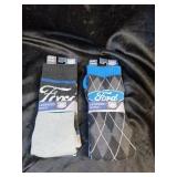2 NEW PAIR FORD SOCKS