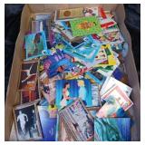 BOX LOT OF ENTERTAINMENT & MORE TRADING CARDS