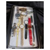 MIXED WATCHES LOT / JEWELRY