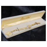 NOS VINTAGE PIERRE VALLE WATCH IN ORIGINAL BOX