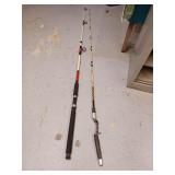 FISHING RODS / 2 QTY