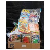 BOX OF MCDONALDS HAPPY MEAL TOYS