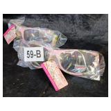 2 NEW REALTREE APC PINK CAMO SUNGLASSES