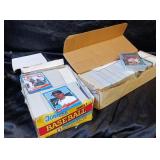 SPORTS TRADING CARDS LOT / 2 BOXES