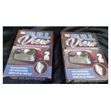 2 NEW FULL VIEW BLIND SPOT MIRROR 2 PER PACK