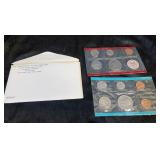 1972 UNCIRCULATED COIN SET D&P MINT MARKS