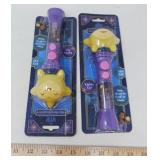 NEW 2 DISNEY WISH SING-ALONG MICROPHONES
