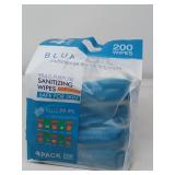 NEW  ALCOHOL WIPES 4 PACKS OF 50, 200 TOTAL