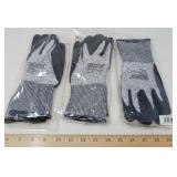 PRO-SAFE / SAFETY WORK GLOVES / 3 PAIRS