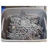 MERCHANDISING LOT / METAL PEGBOARD HANGERS