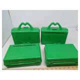 VINTAGE 1988 MCDONALDS PLASTIC LUNCH BOX / 4 PCS