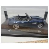 BMW Z8 MODEL CAR IN DISPLAY CASE