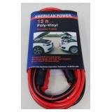 AMERICAN POWER / 12 FT / POLY-VINYL BOOSTER CABLE