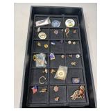 JEWELRY LOT / HAT PINS , ETC